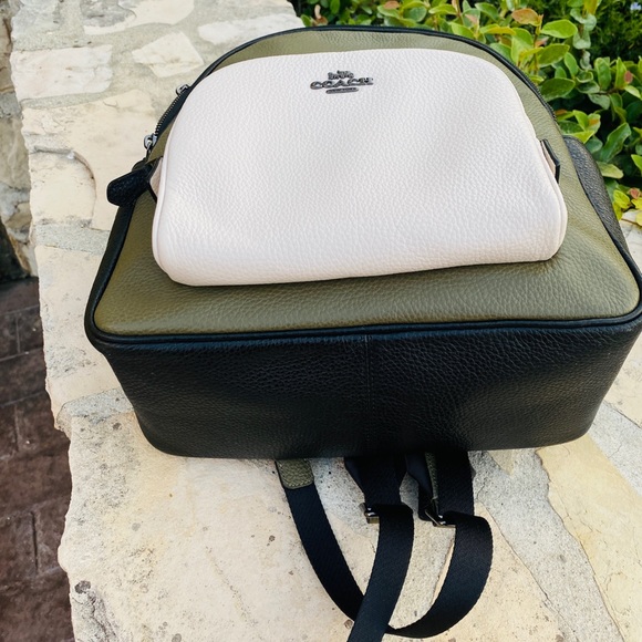 Coach Colorblock backpack&wallet - Picture 9 of 12